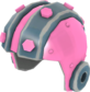 Painted Cyborg Stunt Helmet FF69B4 BLU.png