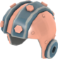 Painted Cyborg Stunt Helmet E9967A BLU.png