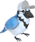Painted Catcher's Companion 7E7E7E Hat BLU.png