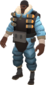 Painted Sub Zero Suit 7C6C57 Demoman BLU.png