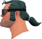 Painted Peacenik's Ponytail 2F4F4F BLU.png